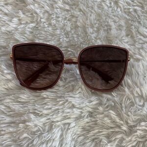 Express Rose Gold Sunglasses
